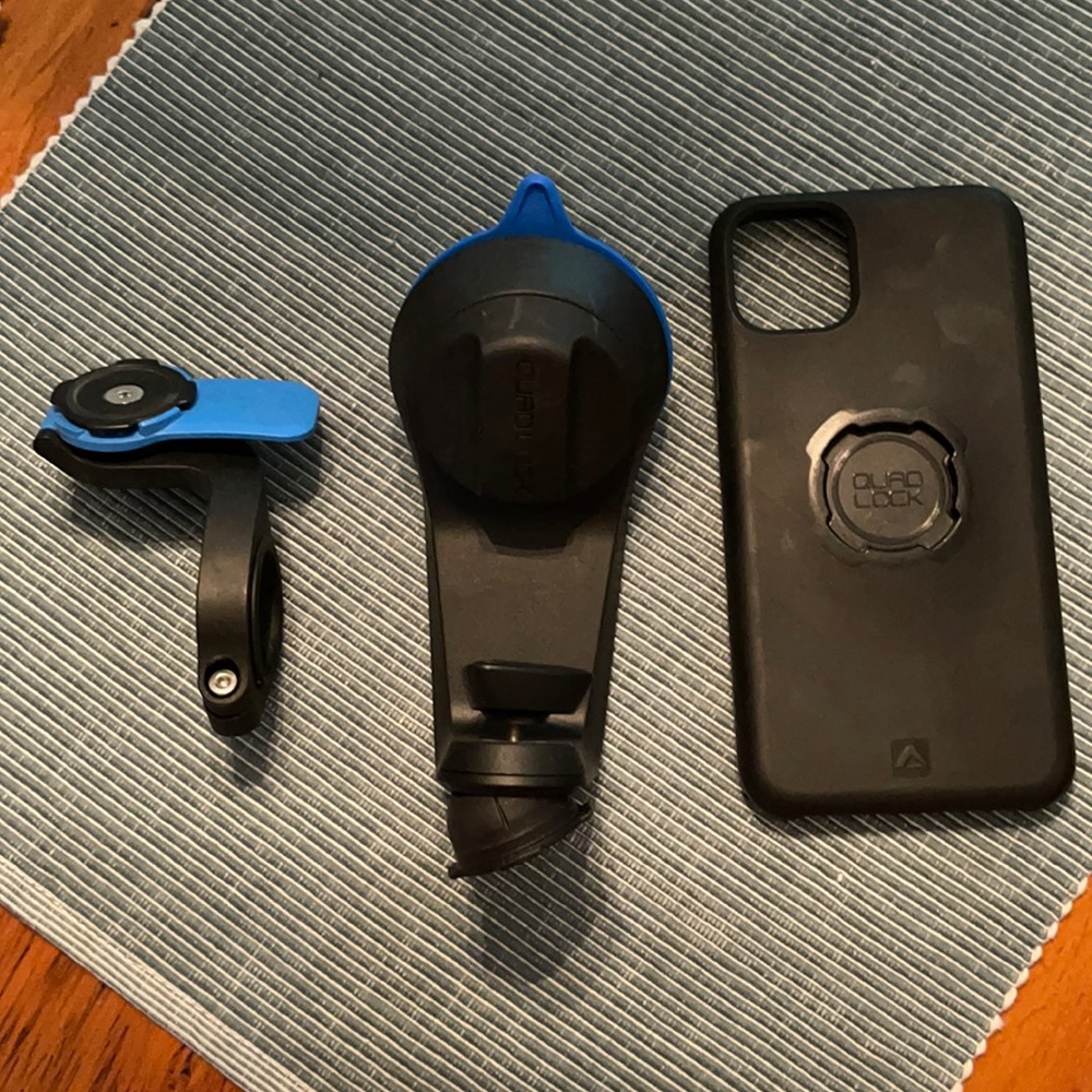 Quadlock mounts, iPhone 11 Pro Max case